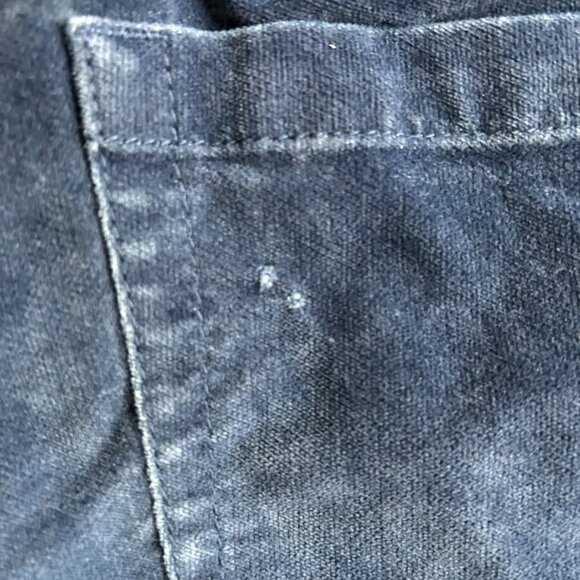 Theory Blue Corduroy Flare Pants – Size 6 Soft Wide Leg Trousers - Picture 9 of 10